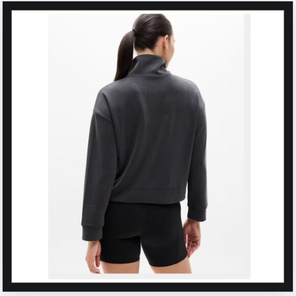 Seasoft quarter zip + Mid Rise Straight Pant SET - Picture 3 of 5